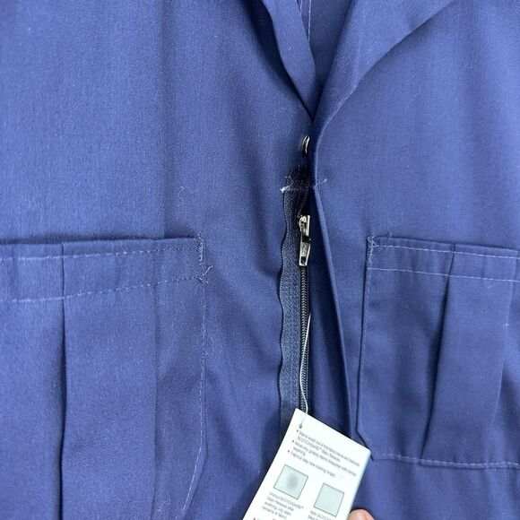 VTG BIG MAC PENNEYS BLUE COVERALLS MECHANIC / WORKWEAR UNIFORM 44Reg Dead Stock - Picture 7 of 16
